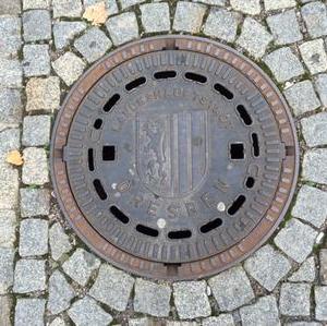 Kanaldeckel Deutschland Dresden