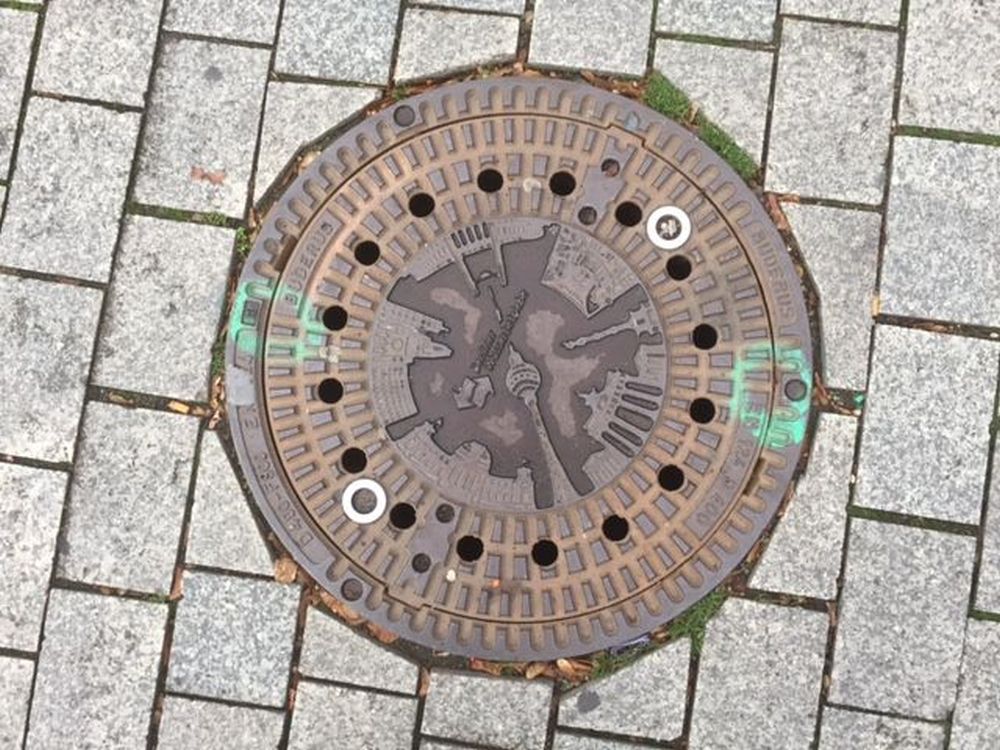 Kanaldeckel Deutschland Berlin