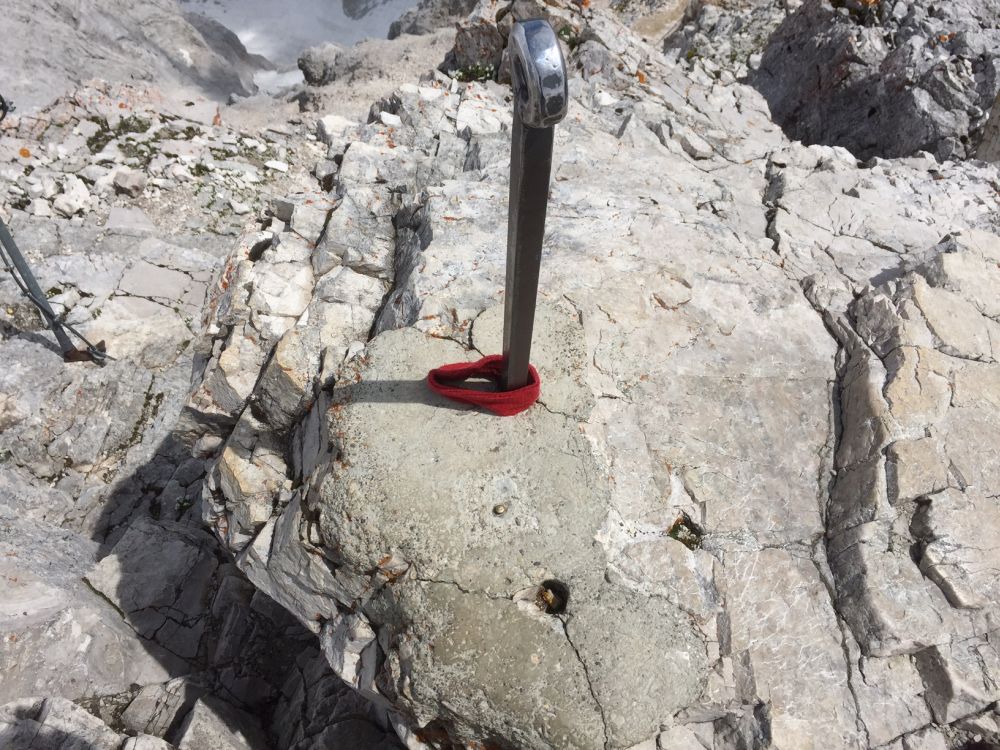 Vermessungspunkt Deutschland Zugspitze